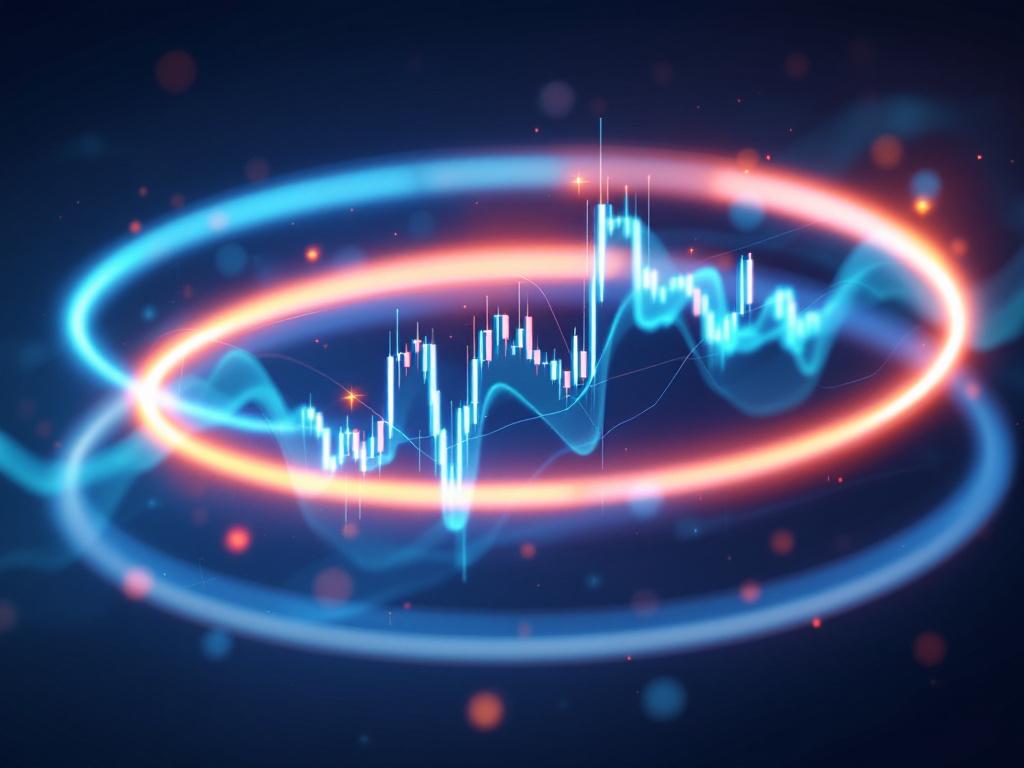 Bollinger Bands concept illustration